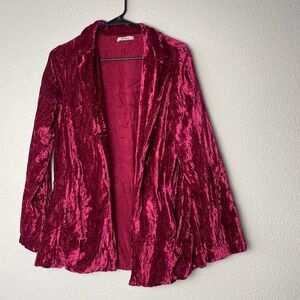 V.‎ de. Vinster. Velvet Silk Cardigan Jacket